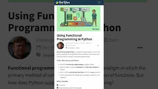 Functional Programming in Python: A Practical Guide