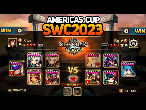 BIGV vs RHYS (BO5). SEMI FINAL | SWC2023 AMERICAS CUP - Summoners War