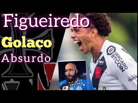 Gol de Figueiredo contra o Bahia