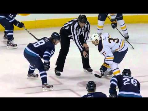 Jets vs. Sabers Highlights 3-1 3/5/12 Thorburns Amazing Goal!