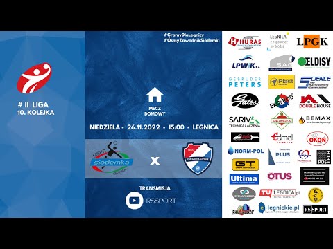 10.Kolejka II.Liga (grupa I) MSPR Siódemka Miedź Huras II Legnica - KS Gwardia II Opole