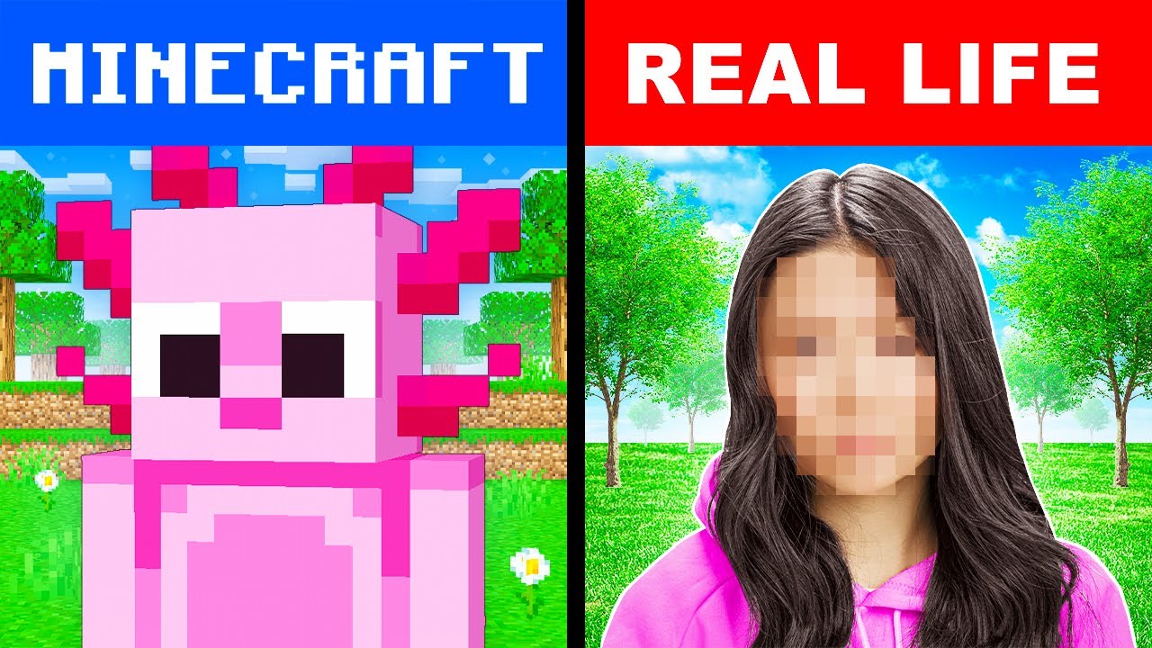 AXY Turns REALISTIC In Minecraft!