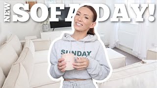 NEW SOFA DAY! LIVING ROOM MAKEOVER (part 1)