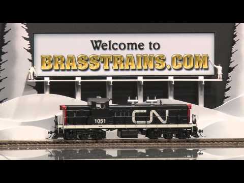 050975-HO Brass Model Train - OMI 6690.2 Overland CN CNR GMD-1 GR-12w Diesel #1051