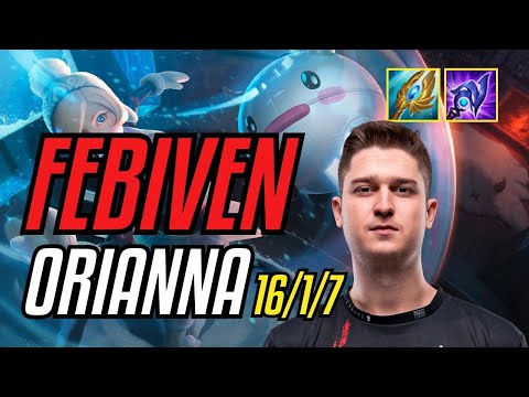FEBIVEN - ORIANNA - EUW GRANDMASTER - PATCH 11.8
