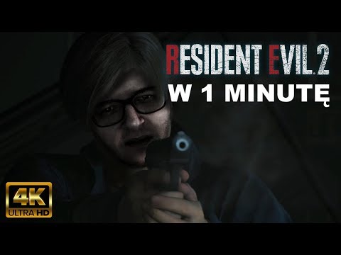(4K) Resident Evil 2 w 1 minutę - Recenzja #residentevil2 #survival #horror #review
