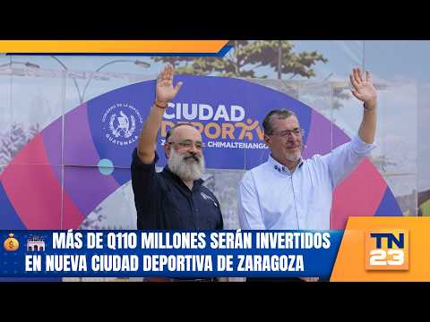 🚨 Arévalo coloca primera piedra de ciudad deportiva que beneficiará a más de 33 mil habitantes