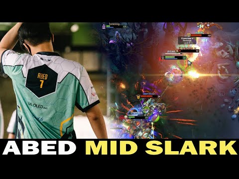 ABED MID SLARK - INSTENSE BATTLE | DOTA 2 Gameplay