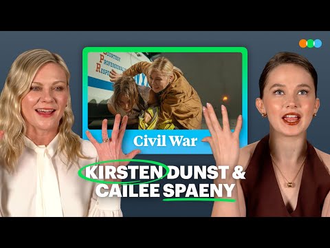 Kirsten Dunst and Cailee Spaeny on the Civil War Mentorship & Sofia Coppola Connection