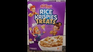 Kellogg’s Rice Krispies Treats Cereal Review