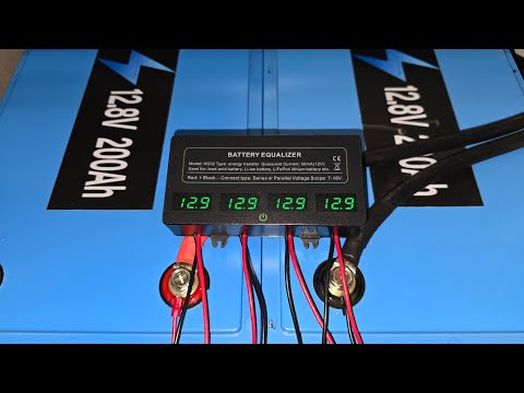 Unboxing and Connecting 48V Battery Equalizer
