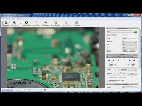 Focus stacking with Helicon Remote