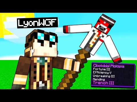 TRASFORMO IL MIO AMICO CICO IN UN PICCONE SU MINECRAFT!!