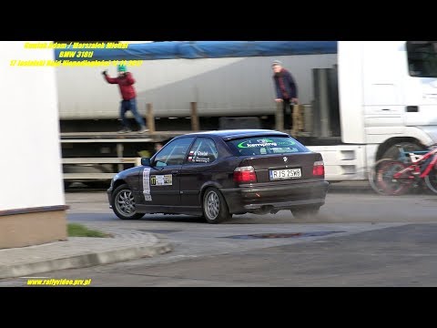Gawlak Adam / Marszałek Michał - BMW 318ti - 17 Jasielski Rajd Niepodległości 11-11-2017