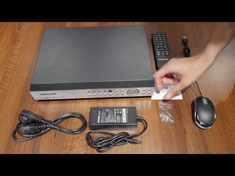 DVR 4 Canale Pentabrid 5 in 1 XVR full HD 1080P Eyecam EC-DVR7001 - www.1cctv.ro