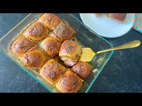 Baked Ham and Cheese Sliders Recipe