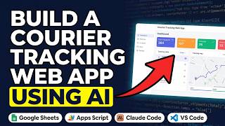 I Built a Courier Tracking Web App with Claude Code 2.0 & Fable 5.1 | Google Sheets + Apps Script