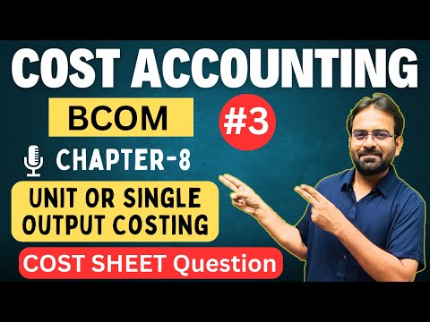 Cost Accounting BCom Syllabus Live Classes CWG for BCOM