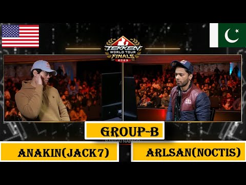 Arslan Ash Vs Anakin | Group B | TWT Finals | Tekken7