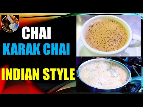 RECEITA CHAI / RECEITA KARAK CHAI / ESTILO INDIANO CHAI