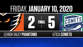 Phantoms vs. Comets | Jan. 10, 2020