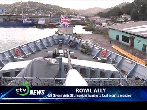 CTV NEWS - HMS Severn Visits SLU, Provides Training to Local Security Agencies
