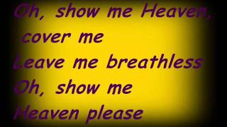 Maria McKee - Show me heaven Lyrics