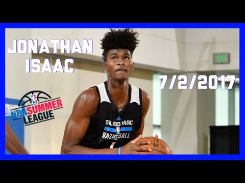 Jonathan Isaac (Magic) Full Highlights vs Heat |7.2.17| 15 Pts 13 Reb