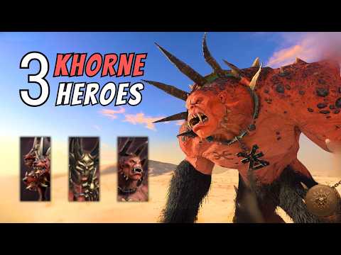 Khorne Legendary Heroes Guide (How to Recuit, Stats, Unique Skills) | Total War Warhammer 3