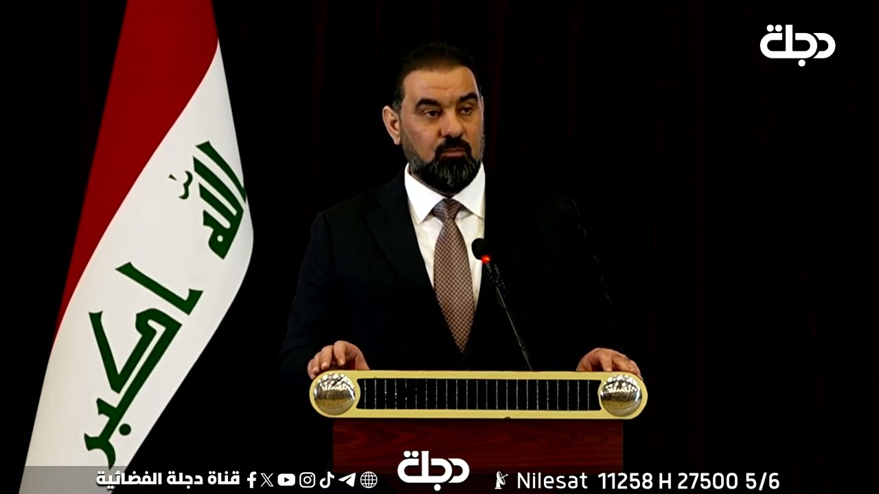 فيديو | كلمة رئيس مجلس النواب هيبت الحلبوسي في الحفل التأبيني لذكرى استشهاد قادة النصر