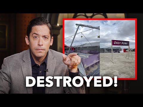 Burning Man's Infamous "Orgy Dome" Collapses