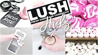 13 LUSH HACKS! Tips, Tricks, Multi-Purpose Products & Saving Money! | Becca Rose