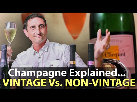 Vintage Vs. Non-Vintage Champagne | How Sparkling Wine is Made?