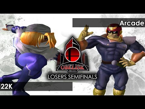 Melee: 22K (Sheik/Fox) V WPI | Arcade (Captain Falcon) - Obelisk 63 Tournament SSBM