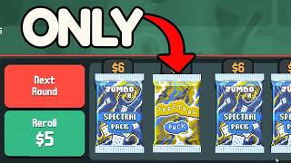 Balatro but With Only Spectral Packs