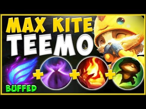 INSANE DAMAGE BUT NO ONE CAN CATCH YOU! NEW MAX KITE TEEMO BUILD IS 100% UNFAIR! - League of Legends