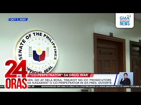 Palace to cooperate with Interpol after ICC tags Go, Bato as drug war 'co-perpetrators' | 24 Oras