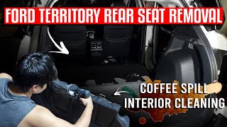 Coffee Spill Cleaning sa Ford Territory | Baklas Rear Seats!