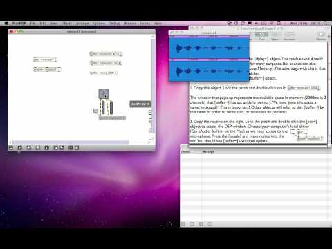 Max MSP Tutorial 04b2: Playback using [buffer~] & [play~] [1]