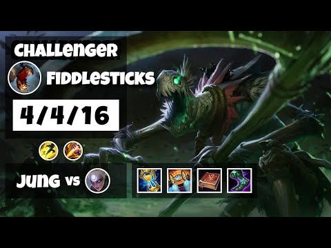 Fiddlesticks vs Diana NA Challenger JUNGLE (4/4/16) - v11.14