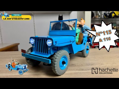 “Tintin Hachette collections No. 115 & 116 Jeep!”