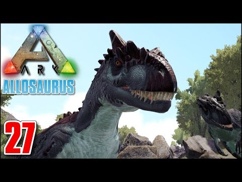 ARK Zoo #27 - ALPHA ALLOSAURUS TAMING - Let's Play Ark Survival Evolved [Deutsch/German]