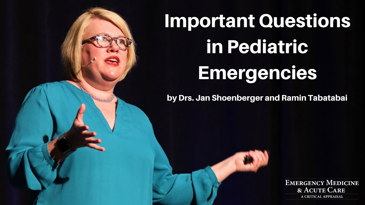 Important Questions in Pediatric Emergencies | The EM & Acute Care Course