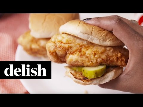 How to Copycat Chick-Fil-A Chicken Sandwich | Delish