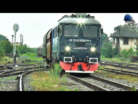 LDE2100 60-0936-4 & Marfar PSZ Freight Train in Gara Episcopia Bihor & Oradea Station - 20 June 2020