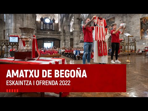 Imagen de portada del video 📽️ Ama Birjinari eskaintza I Begoñako Amatxu 2022