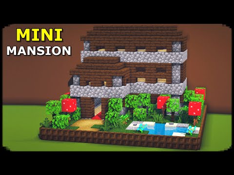 EPIC Woodland Mansion in MINI Minecraft Build!