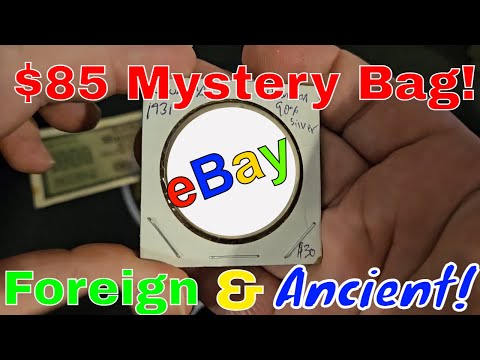 Was it WORTH it? eBay foreign and ancient coin mystery grab bag. A first for me! Coin Snobz