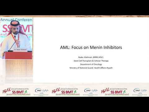 AML: Focus on Menin Inhibitors | Dr. Bader Alahmari | 15th Annual Conference SSBMT 2026