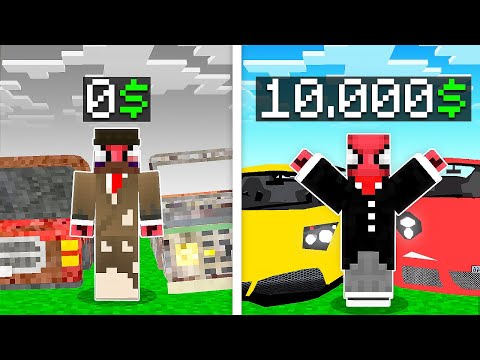 ARABA DÜKKANIYLA MİLYARDER OLDUM - Minecraft
